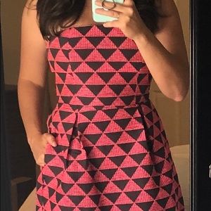 Tina Turk strapless dress